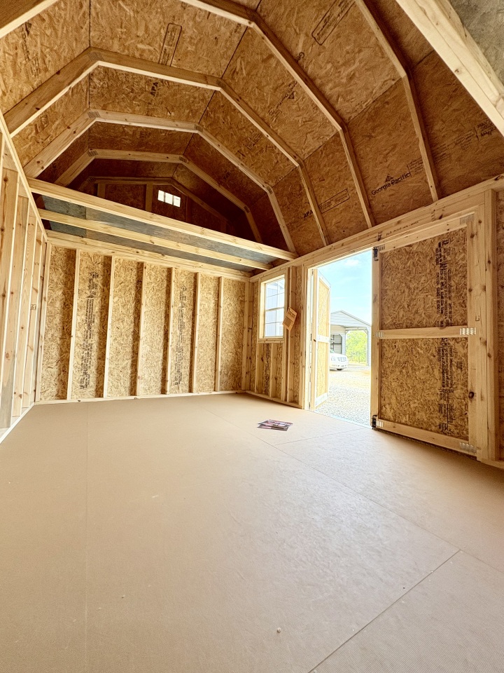Side Lofted Barn - 10x16