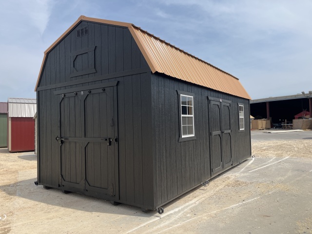 Side Lofted Barn - 12x24