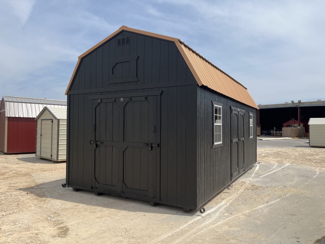Side Lofted Barn - 12x24