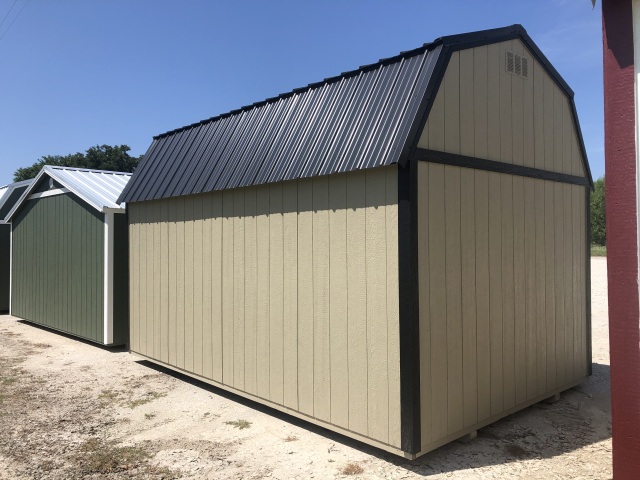 Side Lofted Barn - 10x16