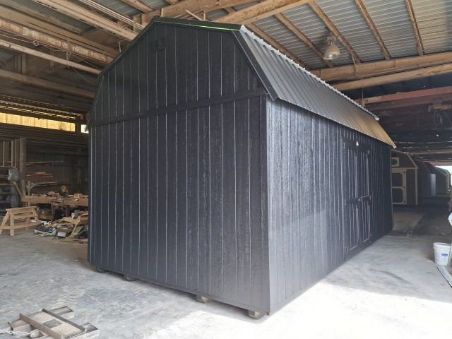 Side Lofted Barn - 12x24