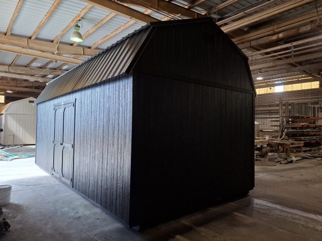 Side Lofted Barn - 12x24