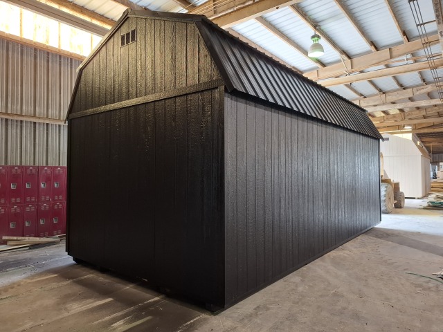 Side Lofted Barn - 12x24