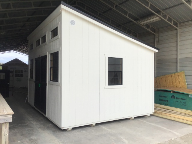 Single Slope Utility Xtra Height - 12x16