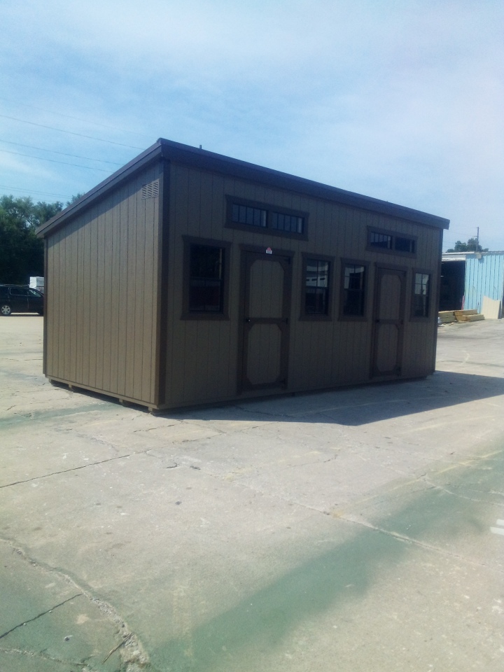 Single Slope Utility Xtra Height - 12x24