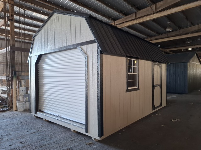 Side Lofted Barn - 12x16