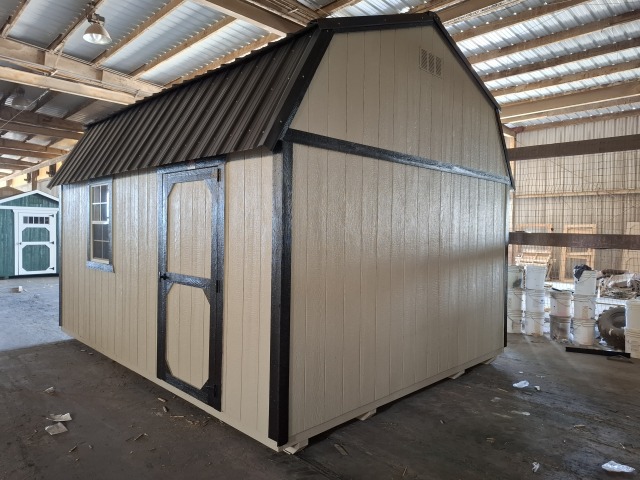 Side Lofted Barn - 12x16
