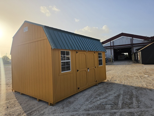 Side Lofted Barn - 12x16