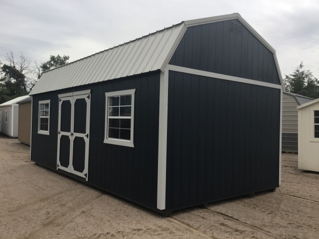 Side Lofted Barn - 12x24