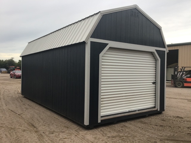 Side Lofted Barn - 12x24