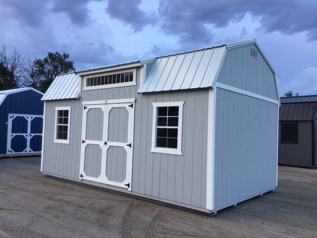 Side Lofted Barn - 12x20