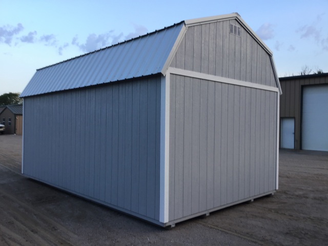 Side Lofted Barn - 12x20