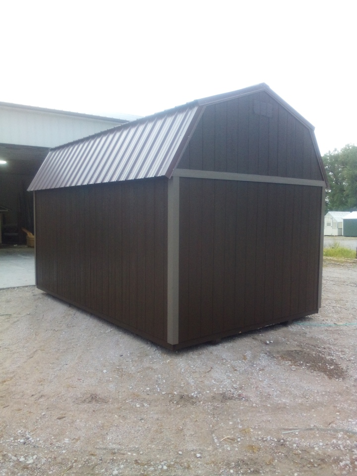 Side Lofted Barn - 10x16