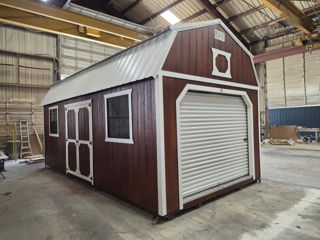Side Lofted Barn - 12x24