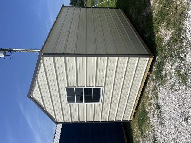 Side Lofted Utility - 8x12