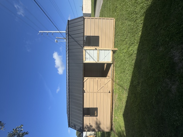 Side Lofted Barn - 12x24