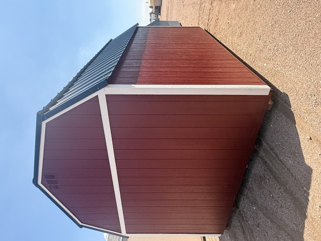 Side Lofted Barn - 12x16