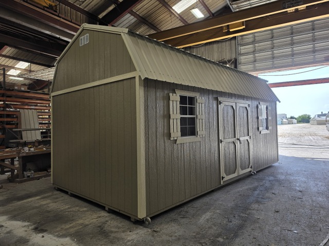 Side Lofted Barn - 12x24