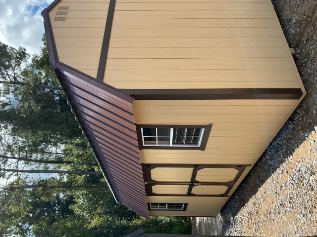Side Lofted Barn - 10x20