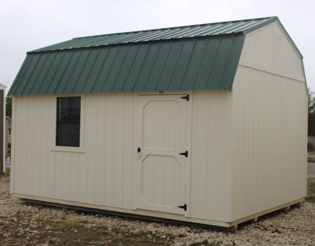 Side Lofted Barn - 12x16