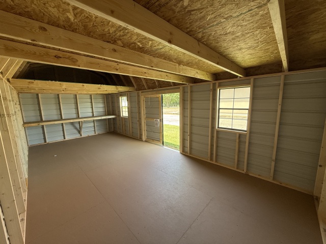 Side Lofted Barn - 12x24