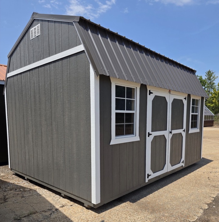 Side Lofted Barn - 12x16