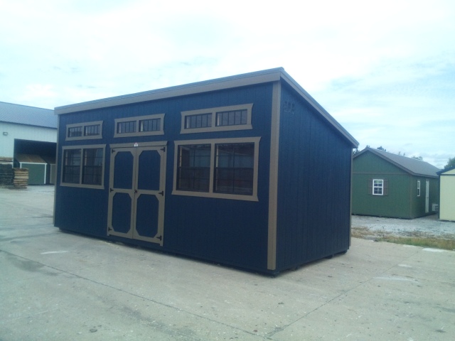 Single Slope Utility Xtra Height - 12x24