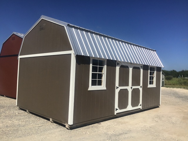 Side Lofted Barn - 12x20