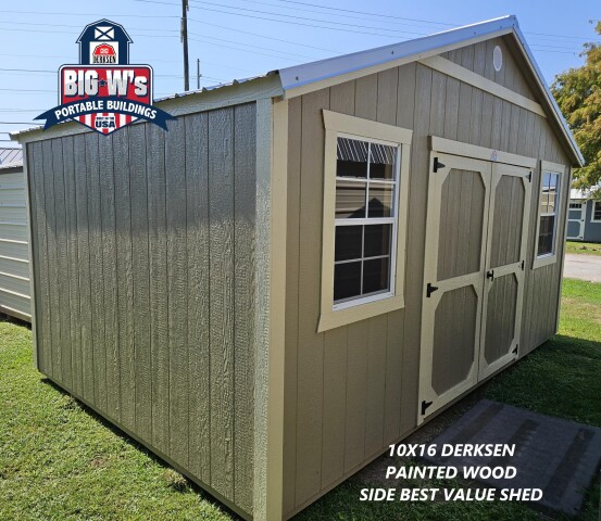 Best Value Wood (Side Utility) - 10x16
