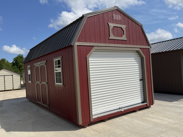 Side Lofted Barn - 12x24