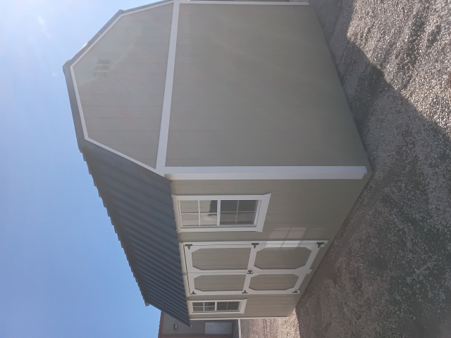 Side Lofted Barn - 12x16