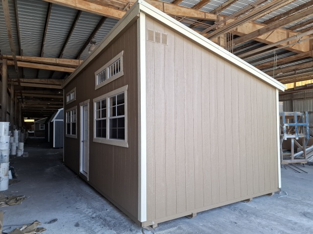Single Slope Utility Xtra Height - 12x24
