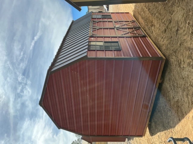 Side Lofted Barn - 10x16