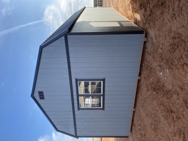 Side Lofted Barn - 16x32