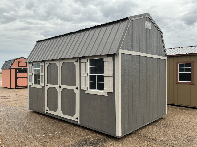 Side Lofted Barn - 10x16