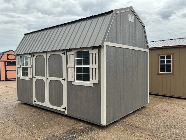 Side Lofted Barn - 10x16