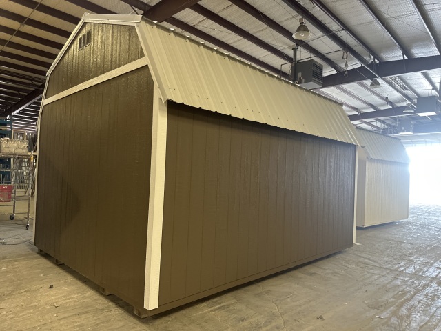 Side Lofted Barn - 12x16