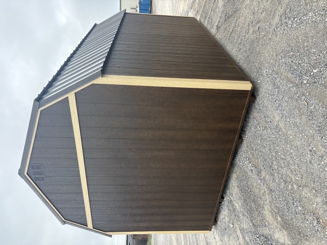 Side Lofted Barn - 12x16