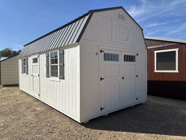 Side Lofted Barn - 12x24
