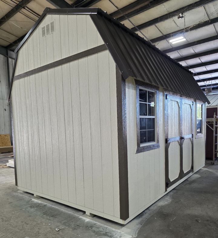 Side Lofted Barn - 10x16