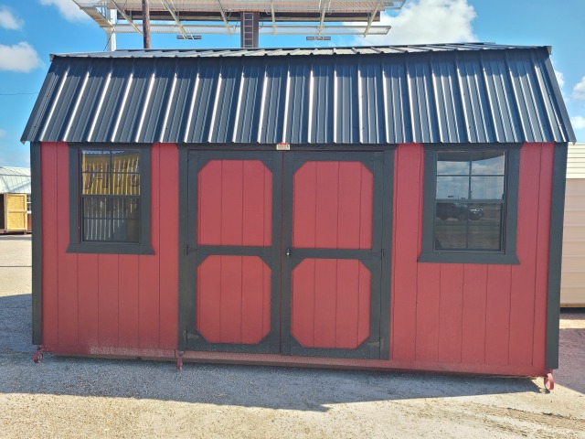 Side Lofted Barn - 12x16