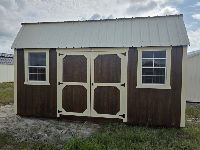 Side Lofted Barn - 12x16