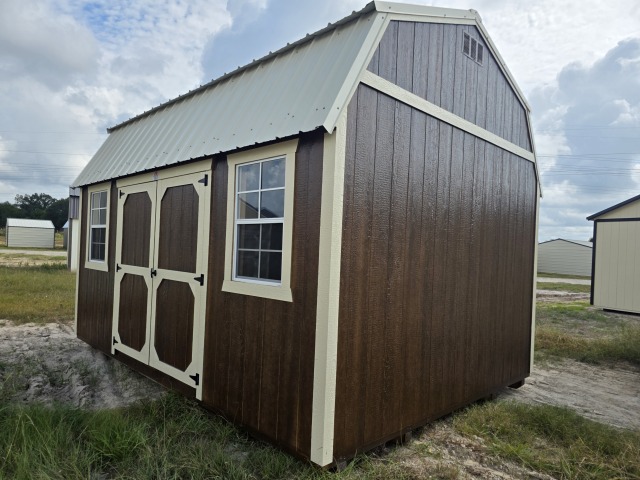 Side Lofted Barn - 12x16