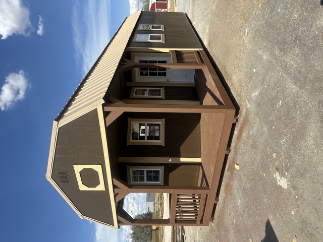 Deluxe Lofted Barn Cabin - 12x36