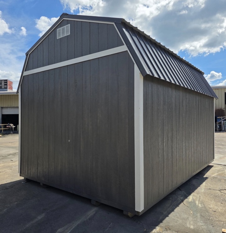 Side Lofted Barn - 12x16