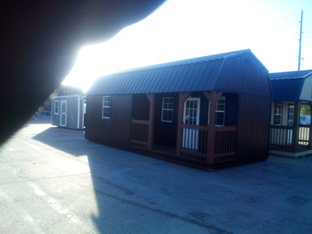 Side Lofted Barn Cabin - 12x24