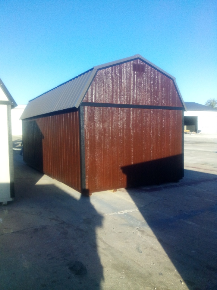 Side Lofted Barn Cabin - 12x24