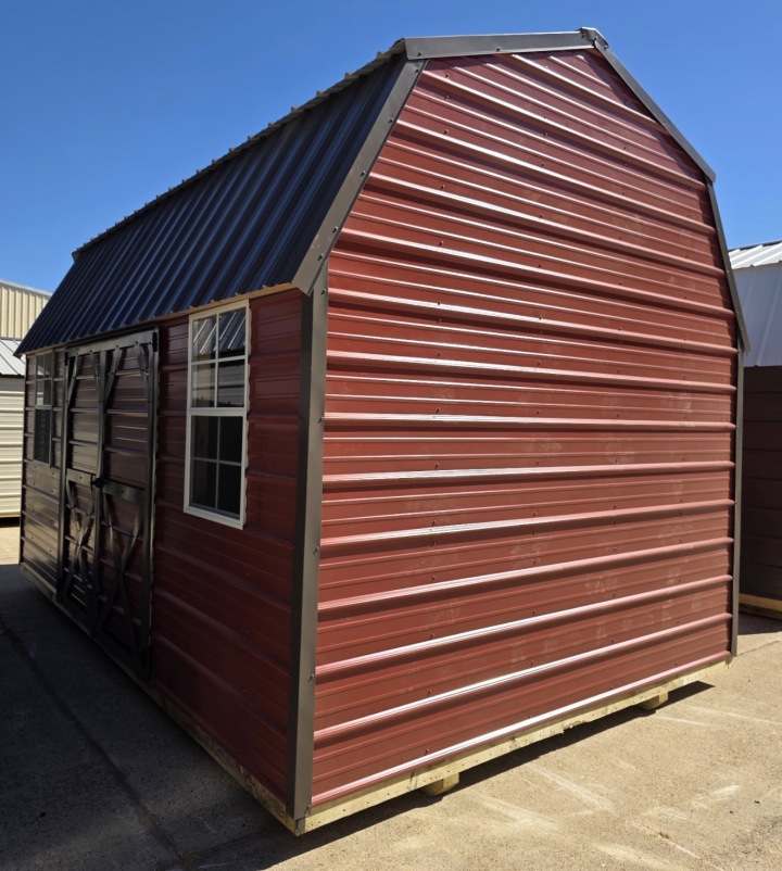 Side Lofted Barn - 10x16