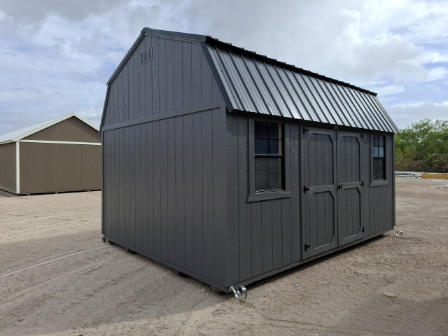 Side Lofted Barn - 12x16