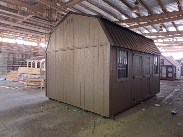 Side Lofted Barn - 12x16